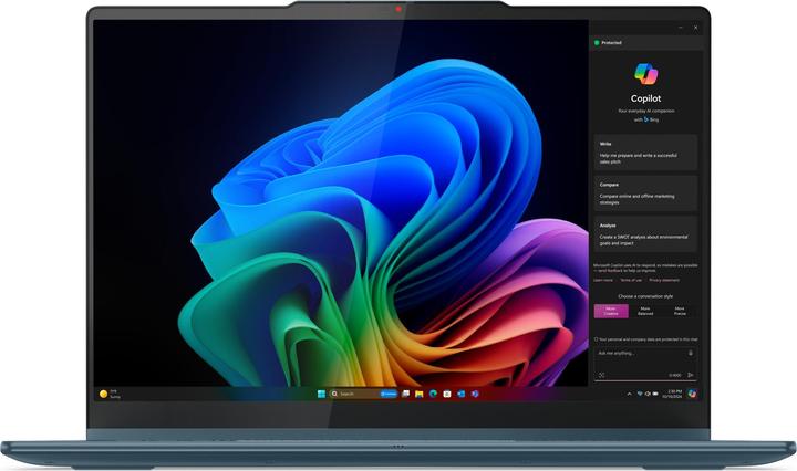 Actual product image Lenovo Yoga 7 2-in-1 (14", AMD Ryzen AI 5 340, 16 GB, 512 GB, DE)