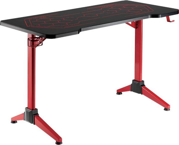 Actual product image LogiLink Gaming Desk with Geo Honeycomb Pattern