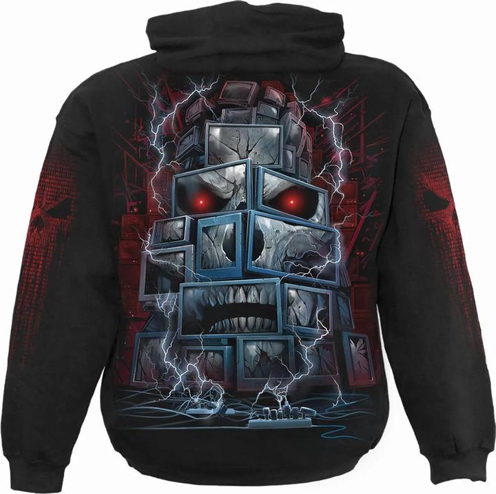 Image du produit Spiral - Sweat à capuche DEATH BY TV - Adulte (S)