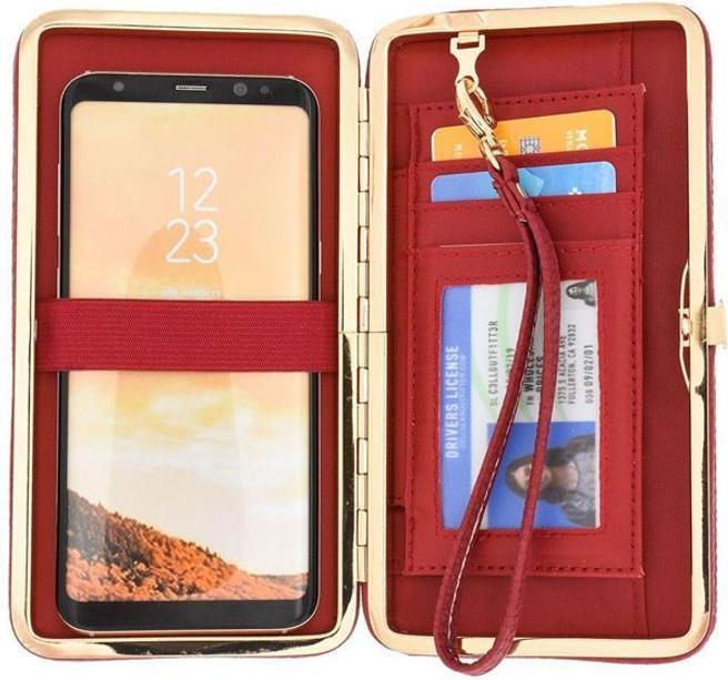Actual product image Mu Prime Universal cell phone clutch wallet