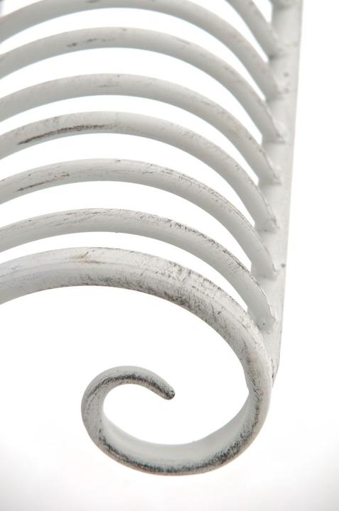 Image du produit CLP Banc de jardin Karma, blanc antique