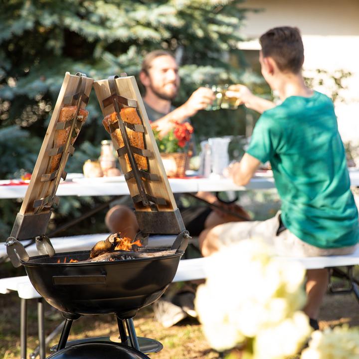 Produktbild Relaxdays Flammlachsbretter