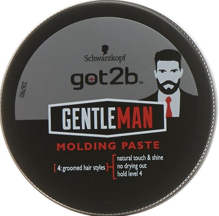 Actual product image Got2b Molding Paste Gentleman (Hair paste, 100 ml)