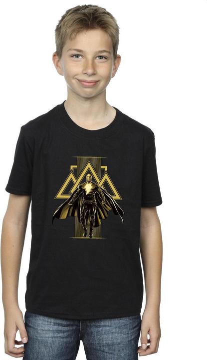 Immagine prodotto Black Adam Rising Golden Symbols Maglietta Ragazzi (152, 158)
