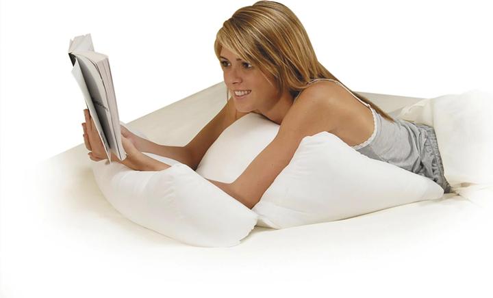Actual product image Dreamolino Flip Pillow (23 x 50 x 14 cm, 43 x 50 x 15cm)