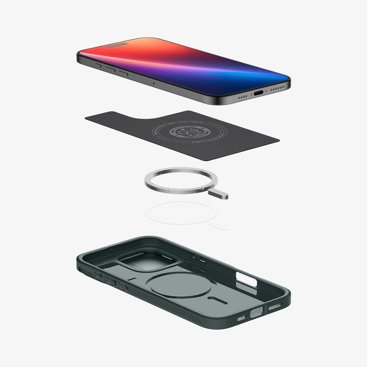 Actual product image Spigen Optik Armor Mag (Apple iPhone 16 Pro)