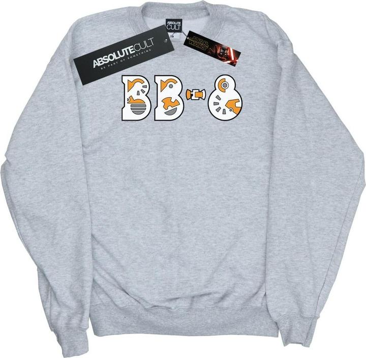 Produktbild Star Wars The Rise Of Skywalker BB8 Text Logo Sweatshirt (M)