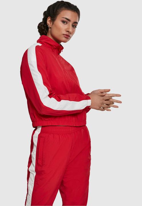 Produktbild Urban Classics Ladies Short Striped Crinkle Track Jacket (S)