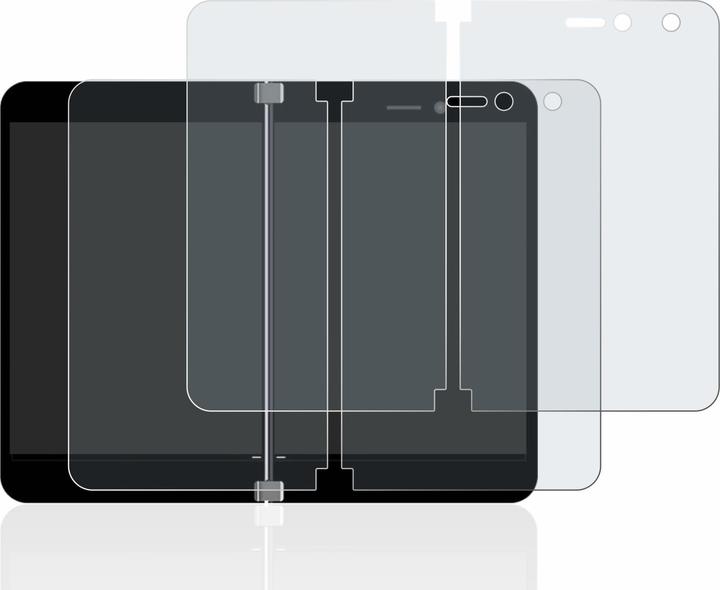 Actual product image BROTECT Anti-glare screen protector matt (2 Piece, Microsoft Surface Duo)
