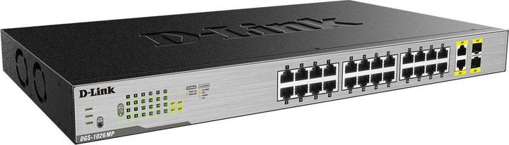 Image du produit D-Link 26-PORT LAYER2 POE+ GB SWITCH (24 Ports)