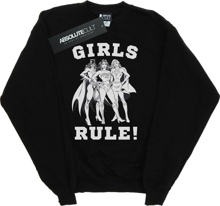 Produktbild Justice League Girls Rule Sweatshirt Mädchen (140, 146)