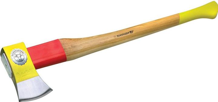 Actual product image Ochsenkopf OX 648 H-2508 SPALT-FIX axe ROTBAND-PLUS with 80 cm hickory handle