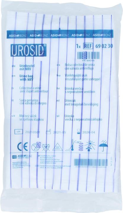 Produktbild Asid Bonz Urinbeutel 2l mit 90cm Schlauch unsteril, 1 St BEU