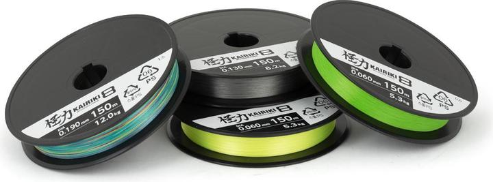 Actual product image Shimano Kairiki 8 Steel Gray (29.30 kg, 0.28 mm)