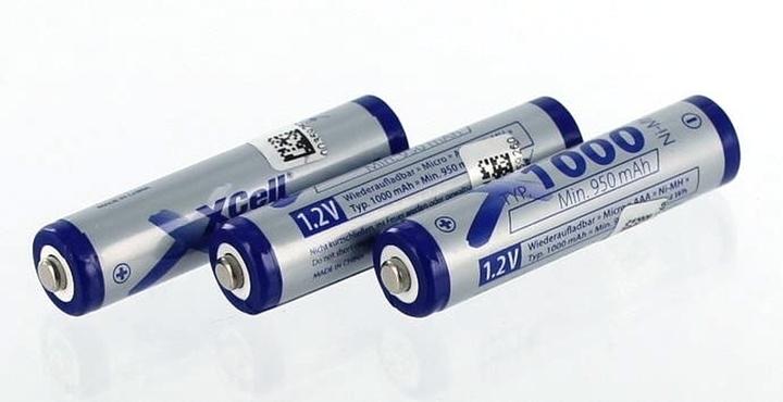 Produktbild AGI 75574 - Akku - AUDIOLINE DECT 3000 MICRO - Blau - Silber - Nickel-Metallhydrid (