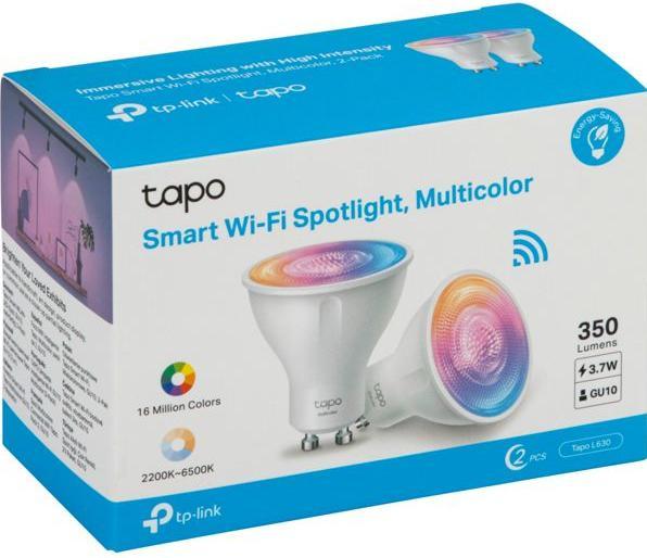 Produktbild TP-Link Tapo L630 (2-pack) (GU10, 3.70 W, 350 lm, 2 x, E)
