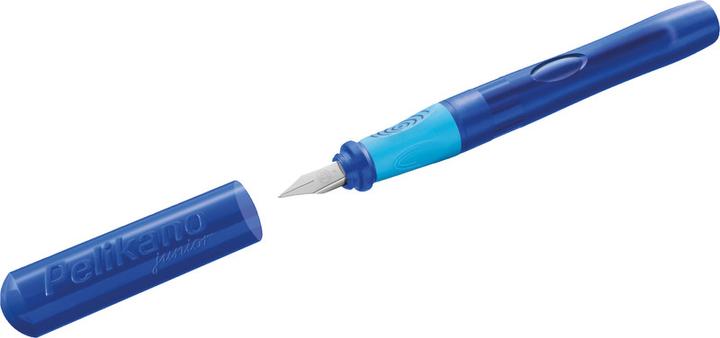 Image du produit Pelikan o Junior Stylo à écrire, tenue à gauche. L (Bleu, 1 x)