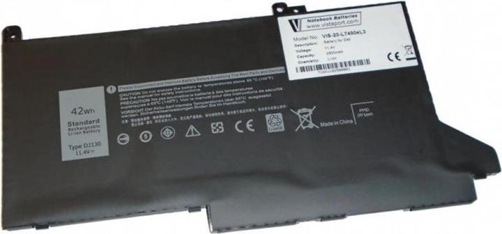 Immagine prodotto Vistaport Batteria per DELL Latitude 7x80 / 7x90 (3 Celle, 3500 mAh)