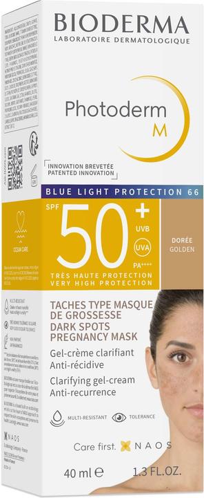 Produktbild Bioderma Photoderm M SPF50+ dorée (Sonnencreme Gesicht, SPF 50, 40 ml, 150 g)