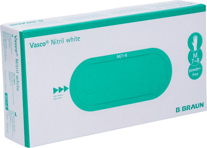 Produktbild B.Braun Vasco Nitril White Uh S (S)