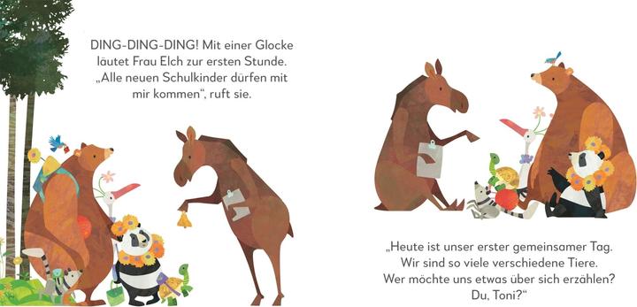Immagine prodotto Toni & Lou Der erste Tag in der Waldschule (Tedesco, Jonny Lambert, DK Verlag - Bambini, Sandra Grimm, 2023)