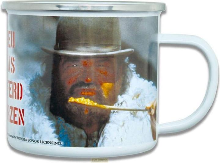 Image du produit Blechwaren Fabrik Braunschweig Tasse en émail Bud Spencer Sans foin, le meilleur cheval ne peut... (500 ml, 1 x)