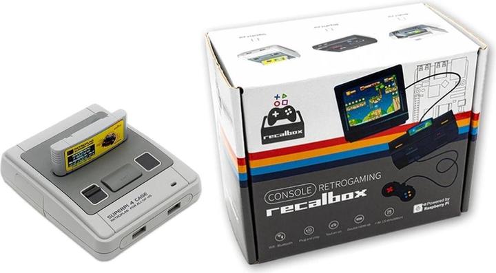 HutoPi SuperJcase 128GB/4GB, SNES Recalbox