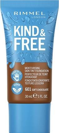 Immagine prodotto Rimmel London Fondotinta Kind & Free Skin Tint (601 Cioccolato morbido)