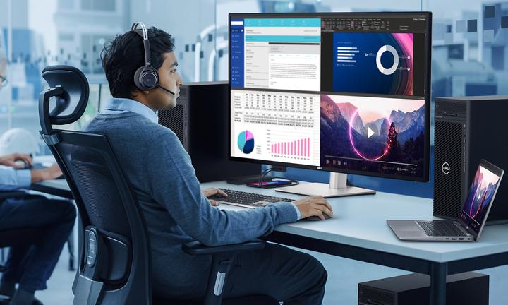 Actual product image Dell UltraSharp U4323QE (3840 x 2160 Pixels, 43")