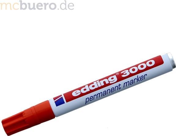 Immagine prodotto Edding Marcatore permanente 3000 (Arancia, 3 mm, 1 x)