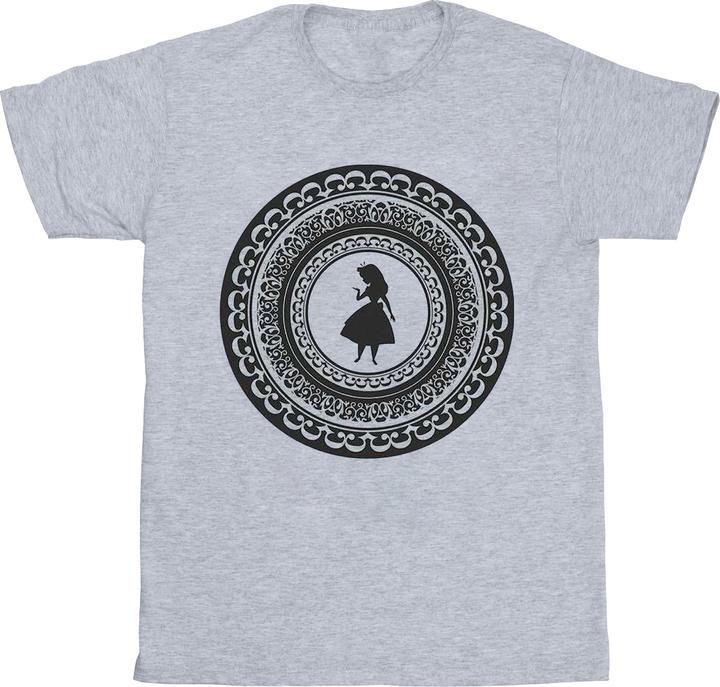 Disney Mädchen Alice im Wunderland Kreis TShirt aus Baumwolle