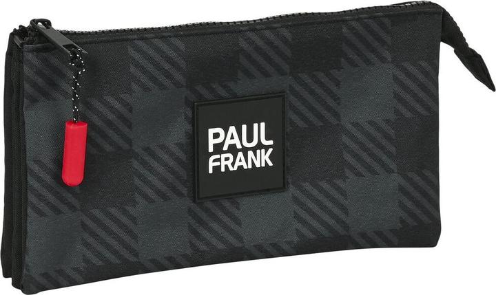 Image du produit Paul Frank Triple étui multi-usages Campers Noir (22 x 12 x 3 cm)