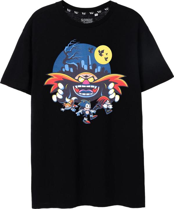 Sonic The Hedgehog TShirt Halloween kurzärmlig