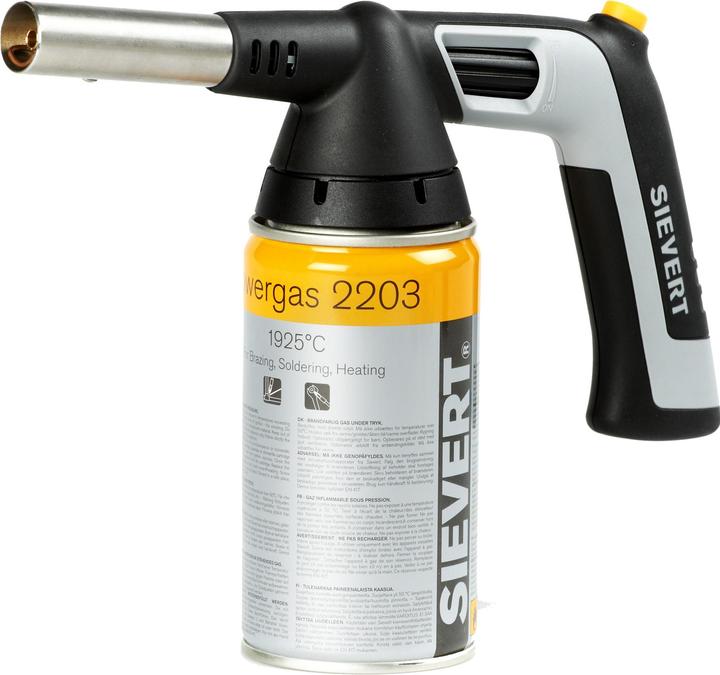 Produktbild Sievert HandyJet Lötlampe 1925 °C inkl. Gasflasche