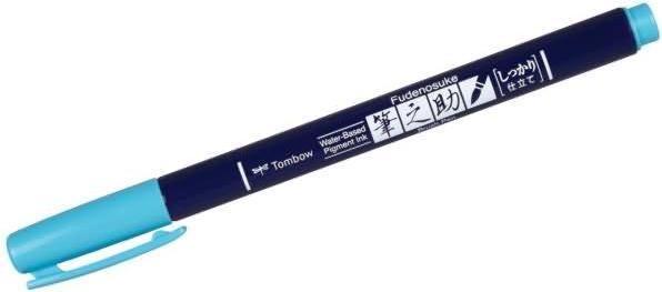 Image du produit Tombow Kalligraphie-stift (Neon Blue, 1 x)