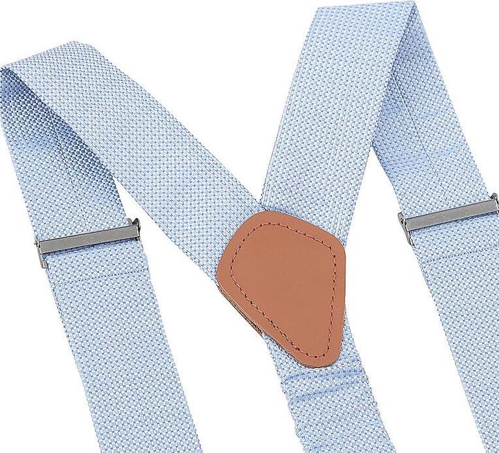 Actual product image Seidenfalter Hosenträger Set Knopf-Clips