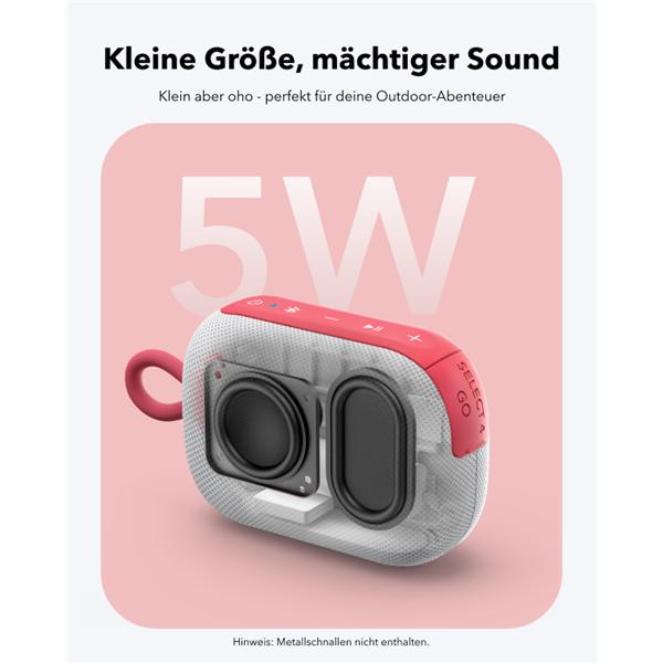 Actual product image Anker Soundcore Select 4 Go v2 red (18 h, USB power delivery)