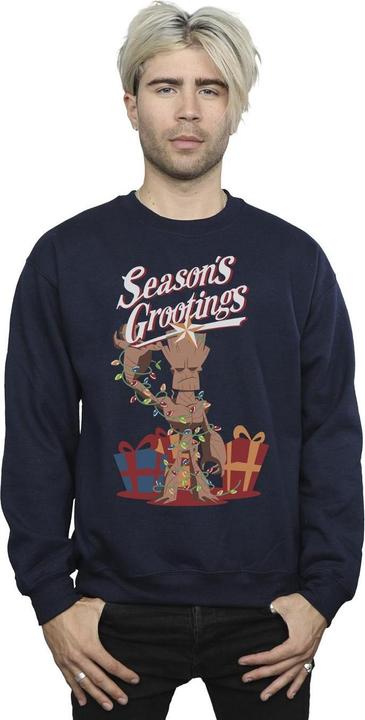 Immagine prodotto Comics Groot Season's Grootings Felpa Uomo (S)