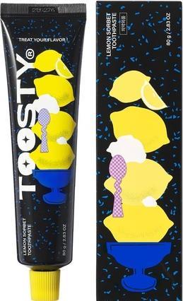Actual product image Toosty Lemon sorbet toothpaste