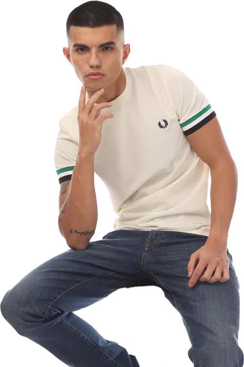 Produktbild Fred Perry TShirt Mit kontrastfarbenen Streifen (XS)