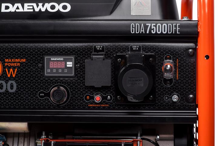 Produktbild Daewoo Power Products LPG-Benzin Stromerzeuger DUAL-FUEL (6000 W, 30 l)