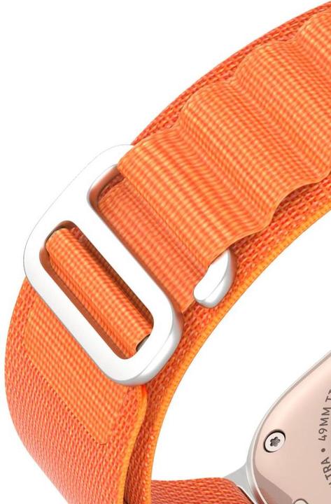 Actual product image Dux Ducis Sport Buckle Strap (44 mm, 45 mm, 42 mm, 49 mm, Nylon, Apple Watch Ultra, Apple Watch Series 2, Apple Watch Series 3, Apple Watch Series 1, Apple Watch Series 4, Apple Watch Series 5, Apple Watch Series 6, Apple Watch Series 7, Apple Watch Series 8, Apple Watch Series 9, Apple Watch SE, Apple Watch Ultra 2)