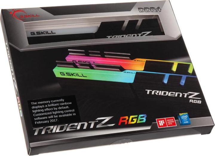 Produktbild G.Skill Trident Z RGB (2 x 16GB, 3600 MHz, DDR4-RAM, DIMM)