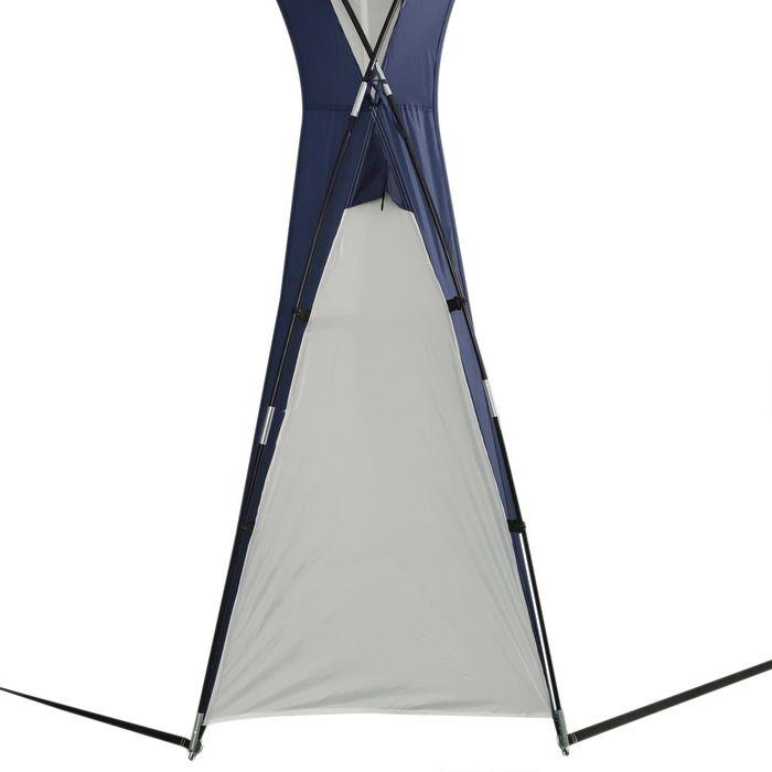 Immagine prodotto Swisshandel24 Tenda per feste a tendone protezione solare resistente alle intemperie palo in fibra di vetro + (350 cm, 350 cm)