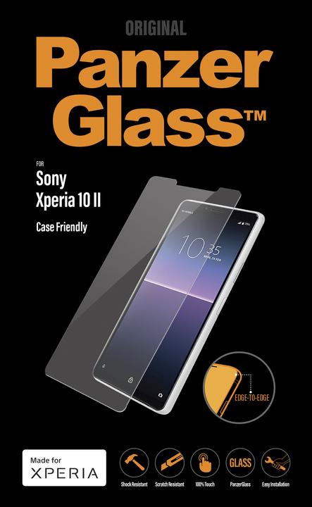 Productafbeelding PanzerGlass Zaakvriendelijk (1 Stuk, Sony Xperia 10 II)