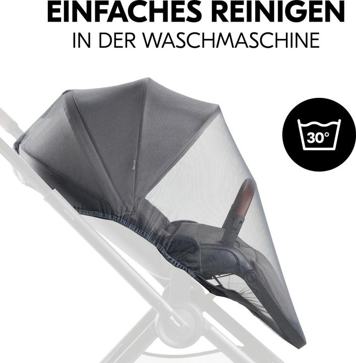 Image du produit Hauck Pushchair Mosquito Net Grey