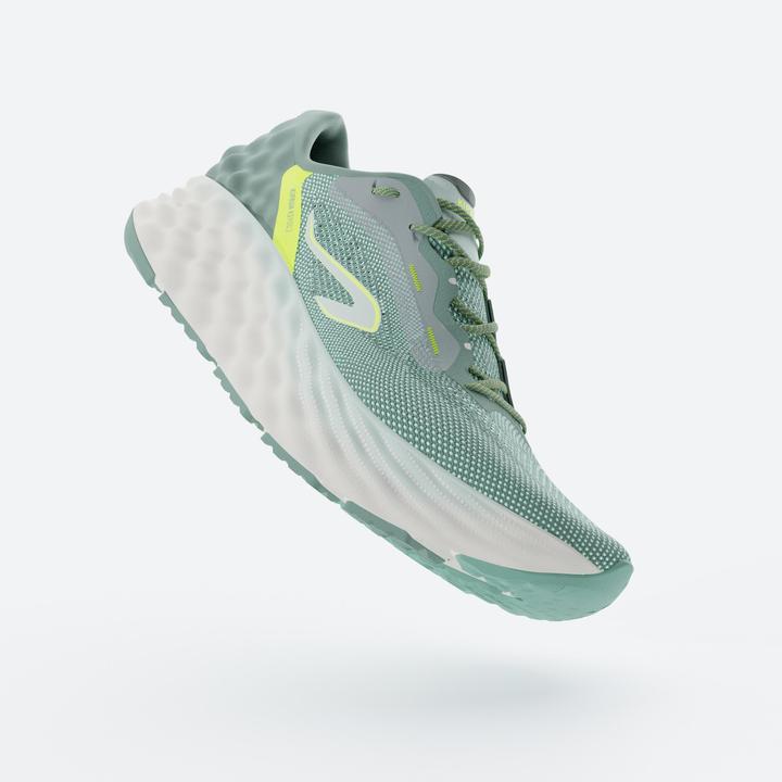 Actual product image Kiprun KS900.2 Women's running shoes - Green (41)