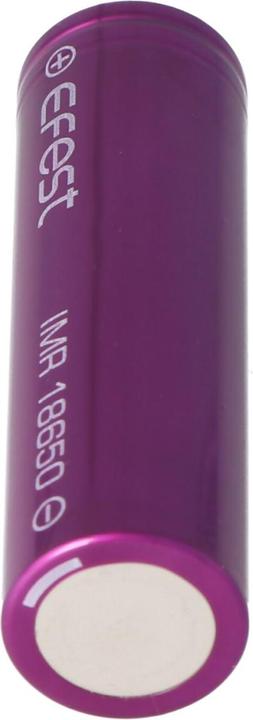 Actual product image Efest Battery Purple IMR 18650 / 35A current output (Flat Top) (1 pcs., 18650, 3000 mAh)