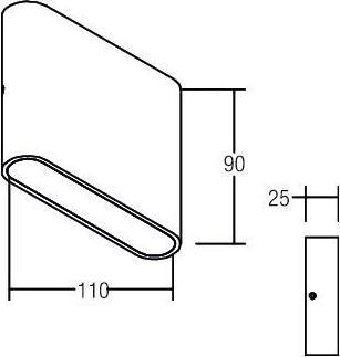 Produktbild Brumberg LED-Wandleuchte (428 lm)