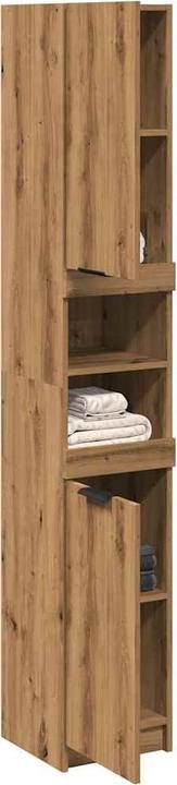 Produktbild VidaXL Badschrank Artisan-Eiche 32x34x188,5 cm Holzwerkstoff